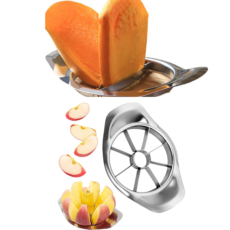 Mango Splitter Tool - Stainless Steel Mango Cutter Apple Slicer
