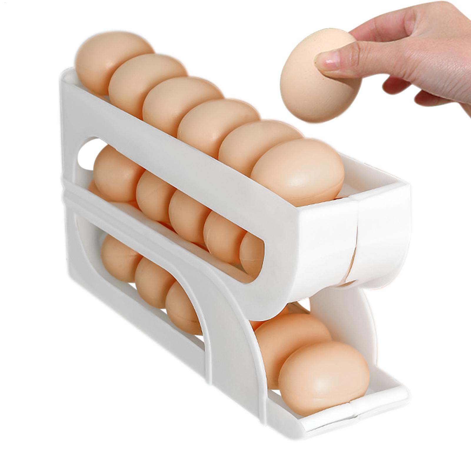 Meal Prep Egg - Egg Container for Refrigerator 3 Tiers