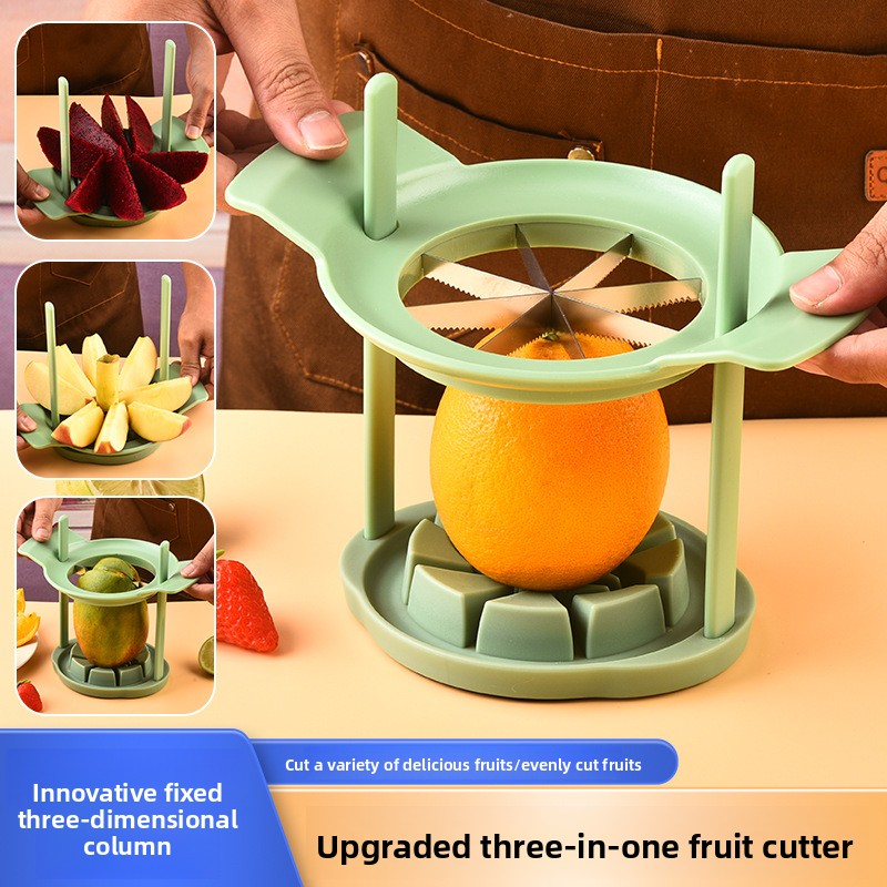 Mango Splitter Tool - Household fruit slicer three-piece apple slicer,