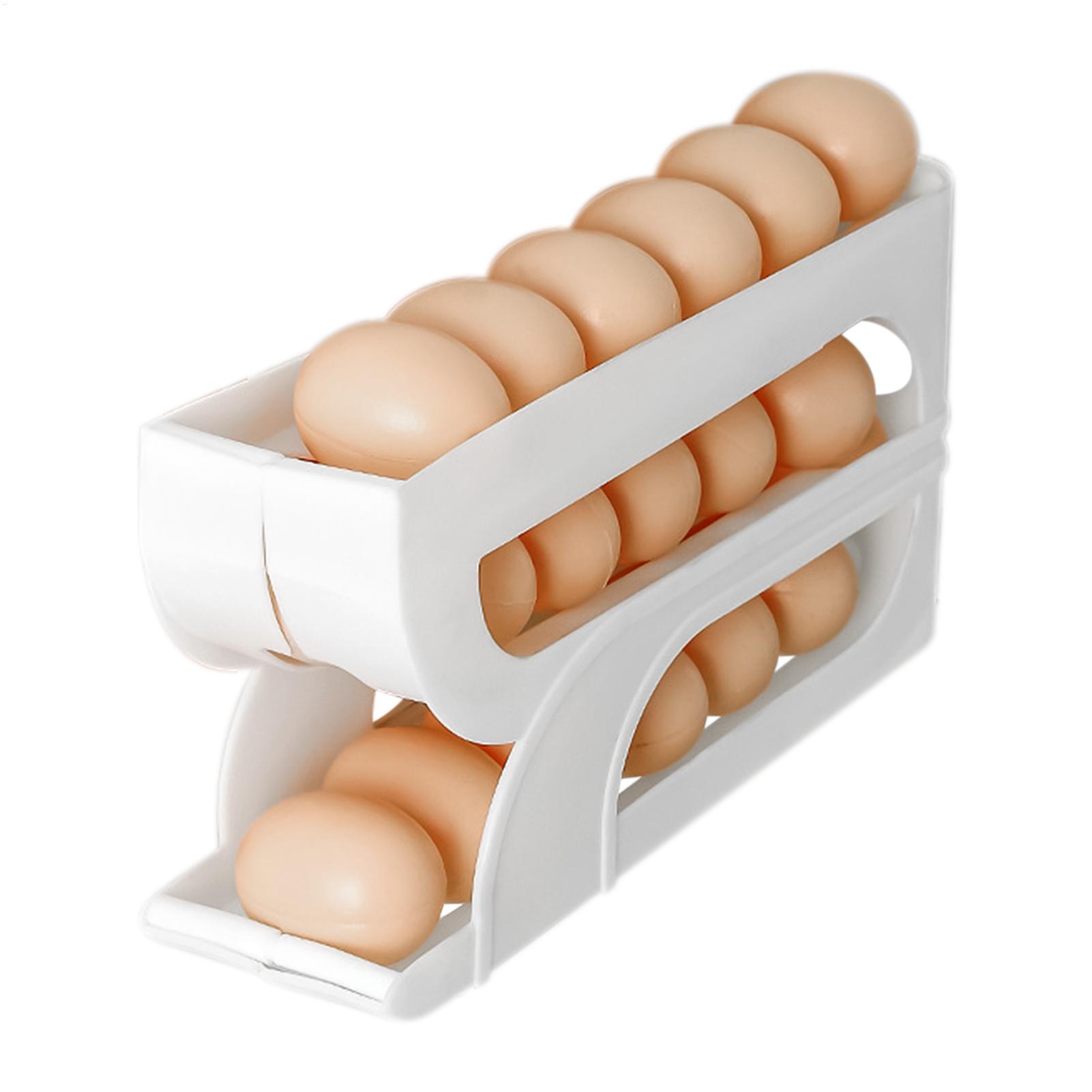 Meal Prep Egg - Egg Dispenser for Refrigerator 3 Tiers