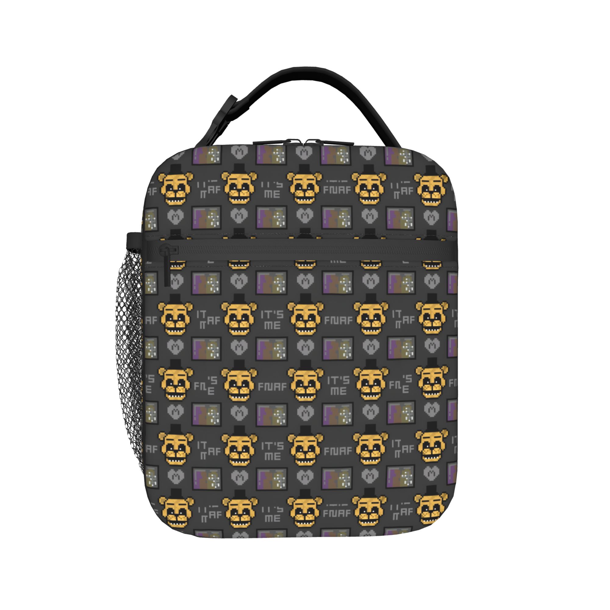 Meal Prep Bag - Custom FNAF At Freddys Portable Lunch