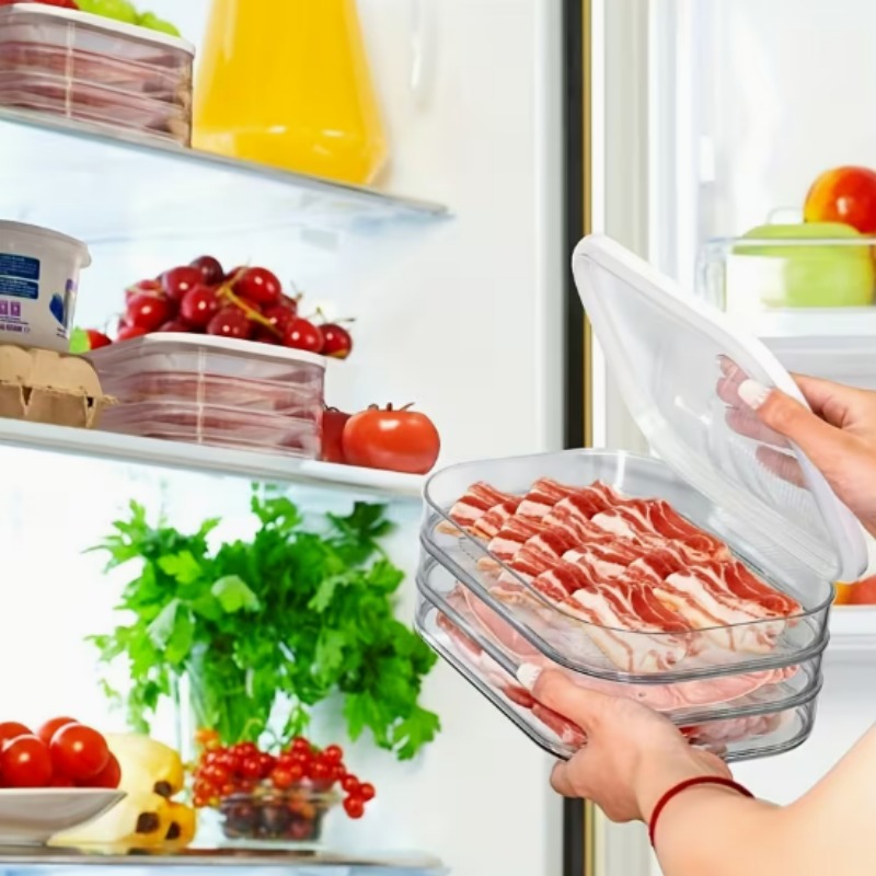 Meat Container for Fridge Baco - đánh giá và giá Meal Prep Containers Xl