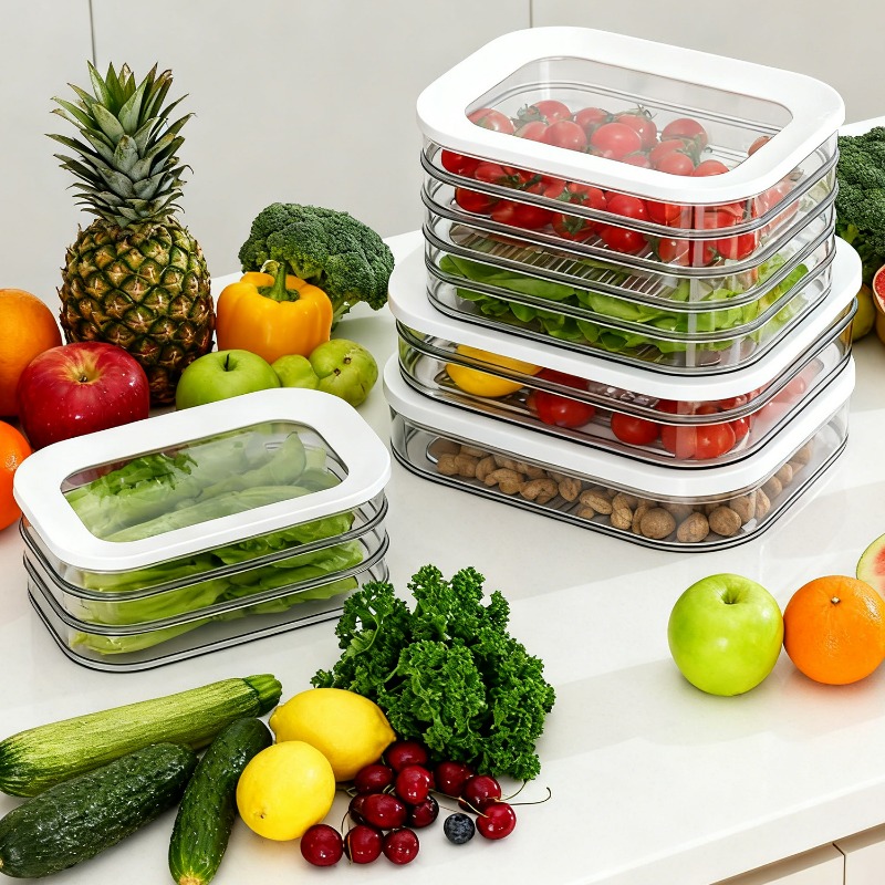 Meat Container for Fridge Baco - đánh giá và giá Meal Prep Containers Xl