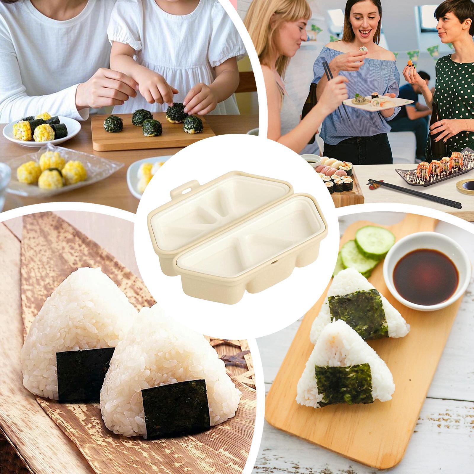 Rice Ball Mold 6-Cavity Japane - đánh giá và giá Meal Prep Japanese