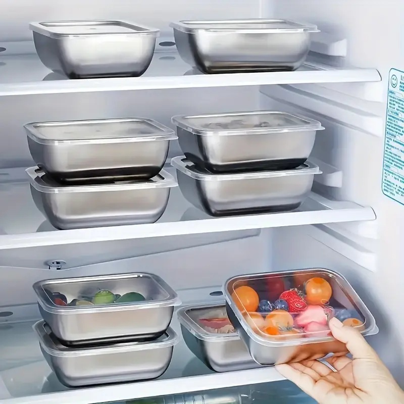 5pcs 316 Stainless Steel Food  - đánh giá và giá Meal Prep Containers Xl