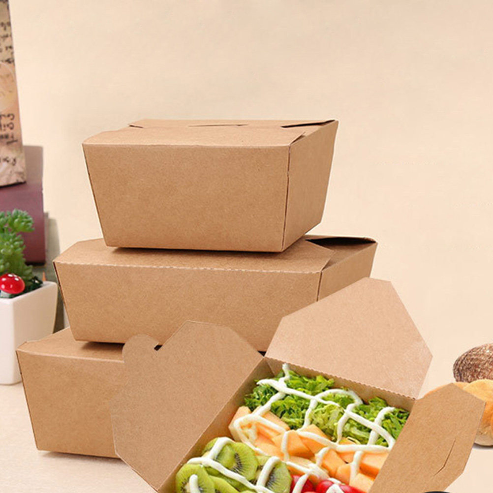 20Pcs Kraft Paper Lunch Box Di - đánh giá và giá Meal Prep Day