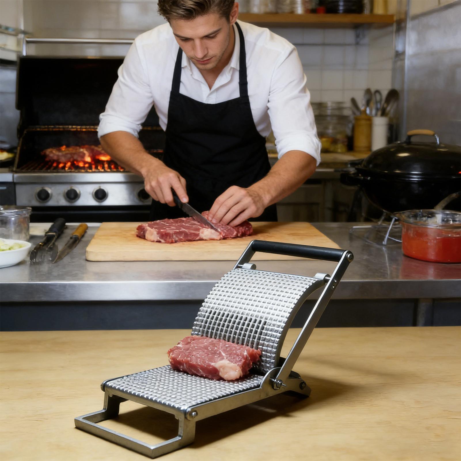 Meat Tenderizer Stainless Stee - đánh giá và giá Meal Prep Pork