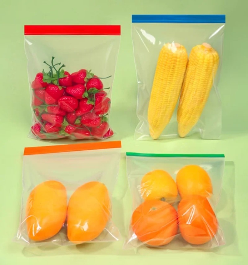 Colorful Clear PE  Zipper Stor - đánh giá và giá Meal Prep Day