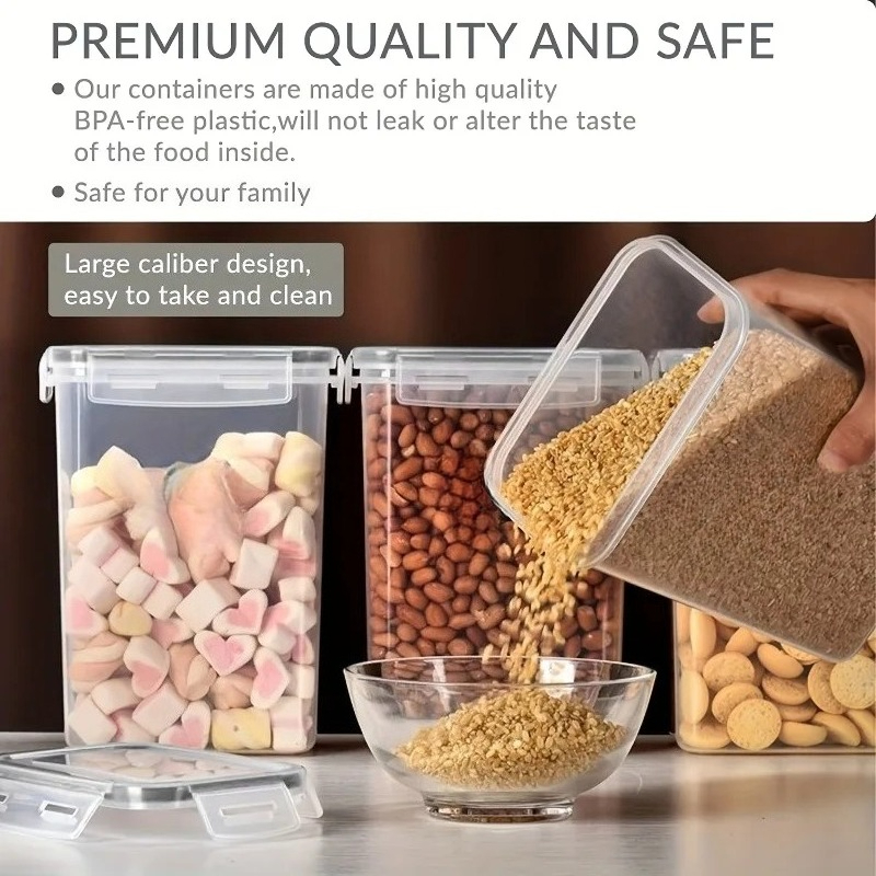 6Pcs Airtight Food Storage Con - đánh giá và giá Meal Prep Containers Xl