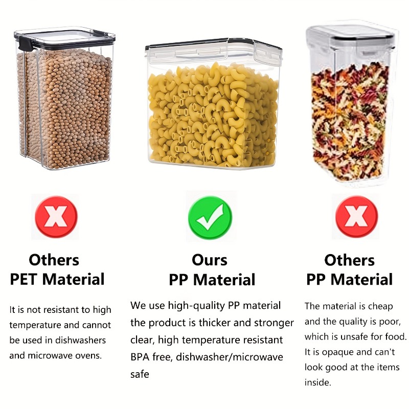 6Pcs Airtight Food Storage Con - đánh giá và giá Meal Prep Containers Xl