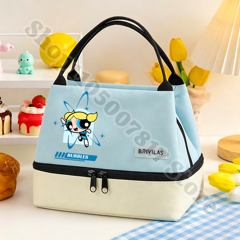 Kawaii The Powerpuffs Girls An - đánh giá và giá Meal Prep Bag