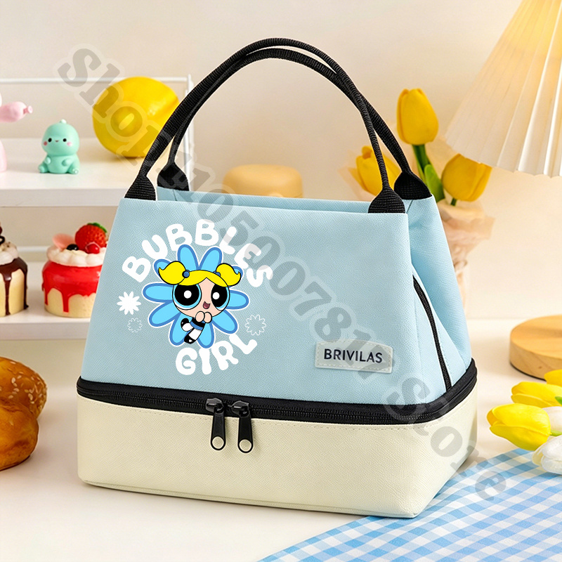 Kawaii The Powerpuffs Girls An - đánh giá và giá Meal Prep Bag