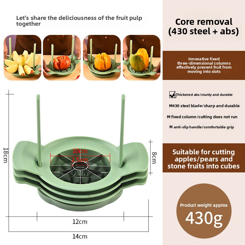 Household fruit slicer three-p - đánh giá và giá Mango Splitter Tool