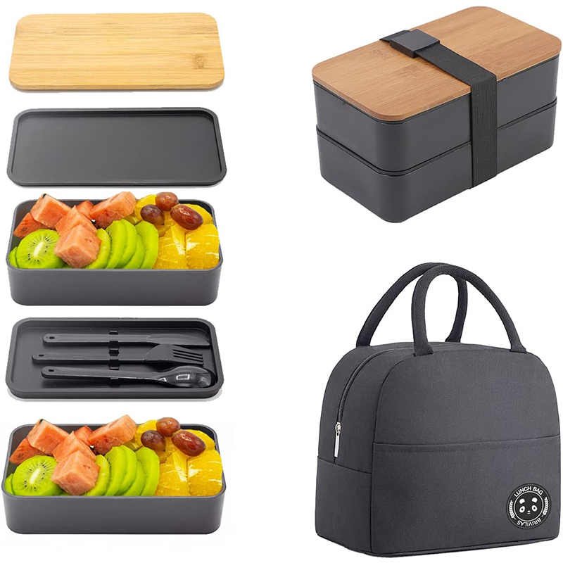 Japanese Bento Box with Bamboo - đánh giá và giá Meal Prep Japanese