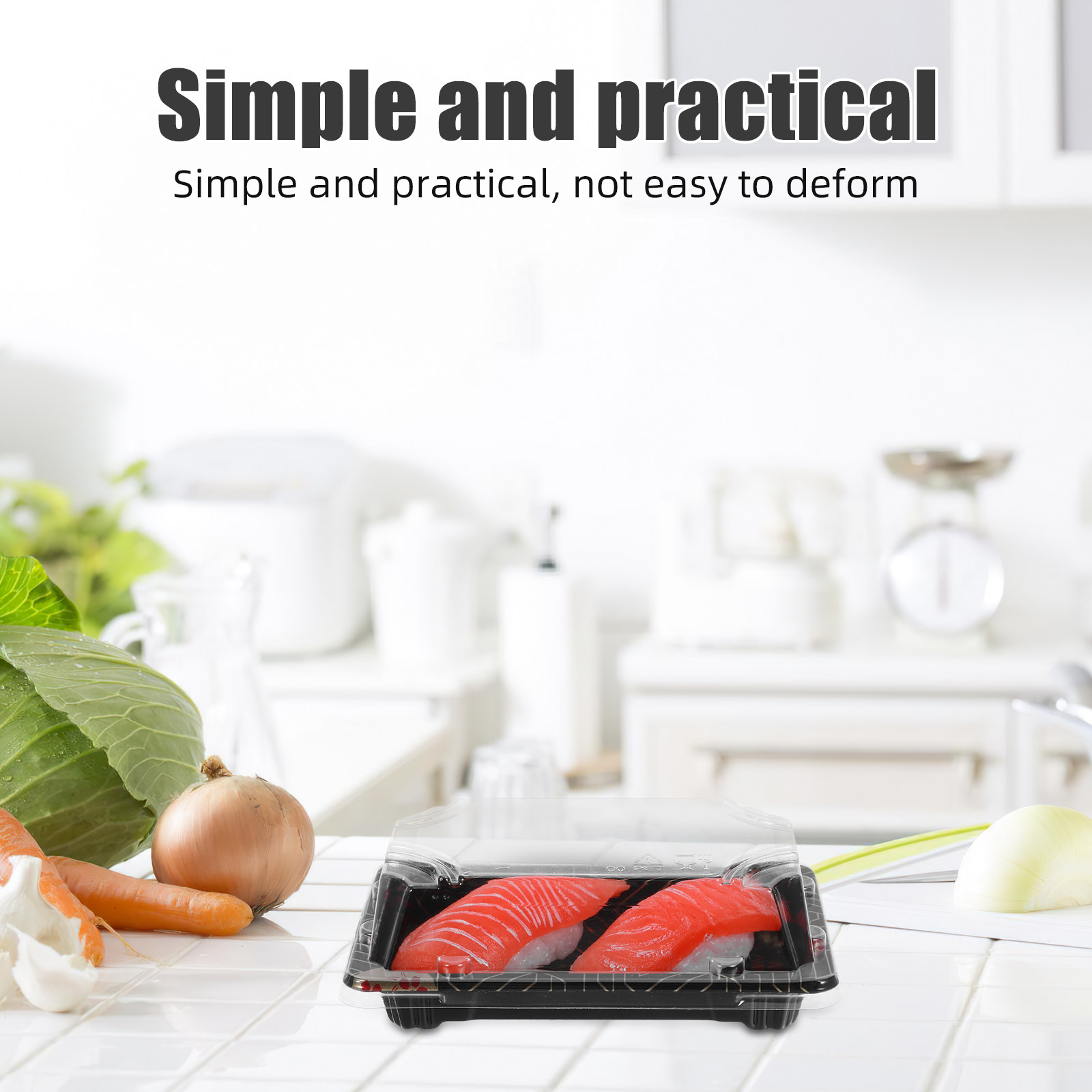 50Pcs Japanese Style Sushi Con - đánh giá và giá Meal Prep Japanese