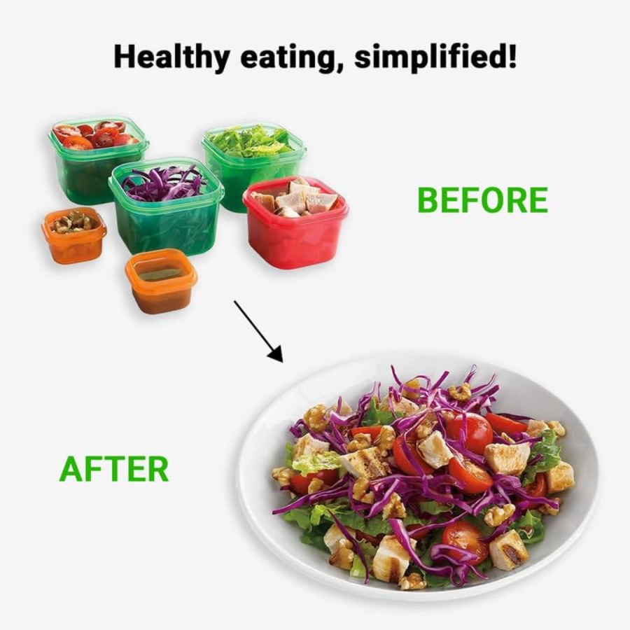 Beachbody 21 Day Fix 7-Piece K - đánh giá và giá Meal Prep Day