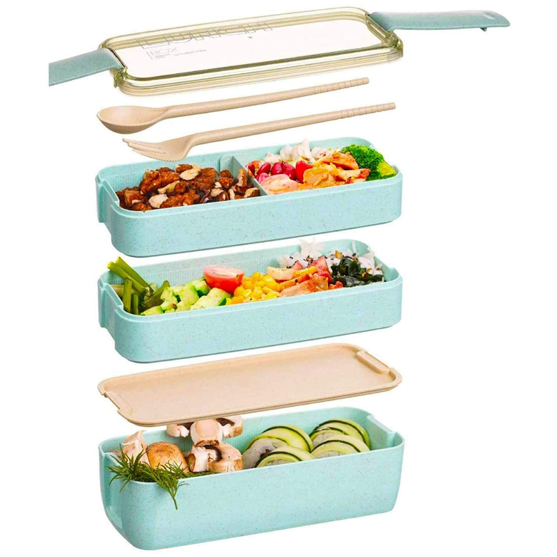 WSFS! Japanese Lunch Box Bento - đánh giá và giá Meal Prep Japanese