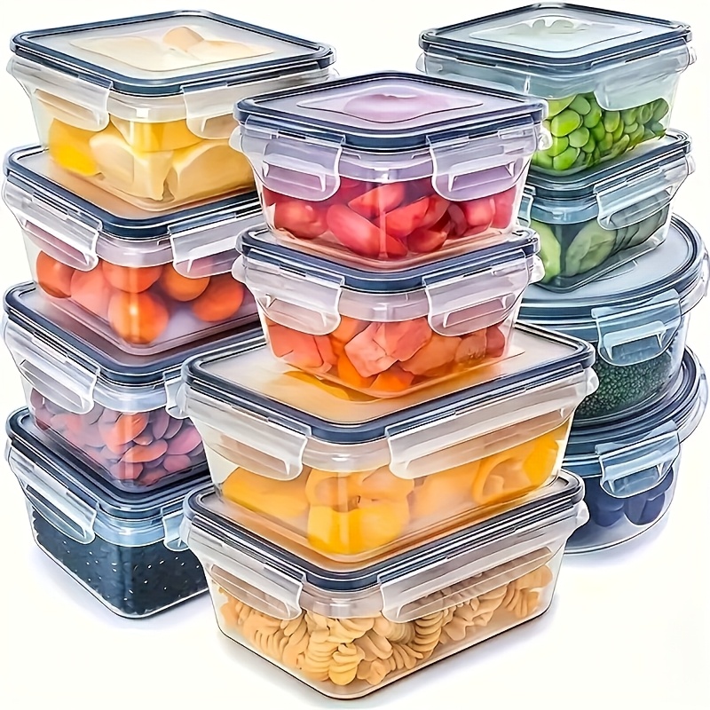 4-Piece Food Storage Container - đánh giá và giá Meal Prep Containers Xl