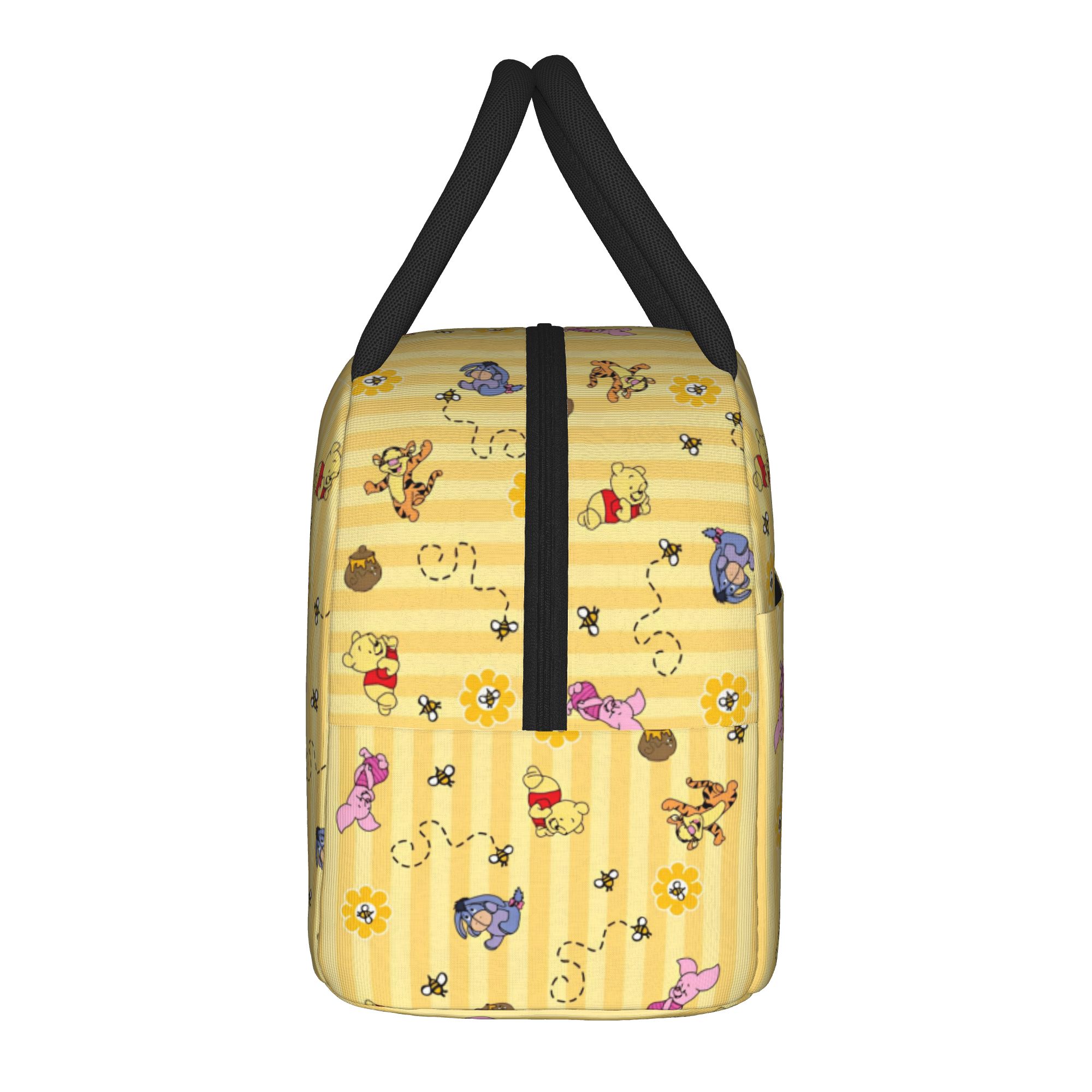 Cute Honey And Bee Insulated L - đánh giá và giá Meal Prep Bag