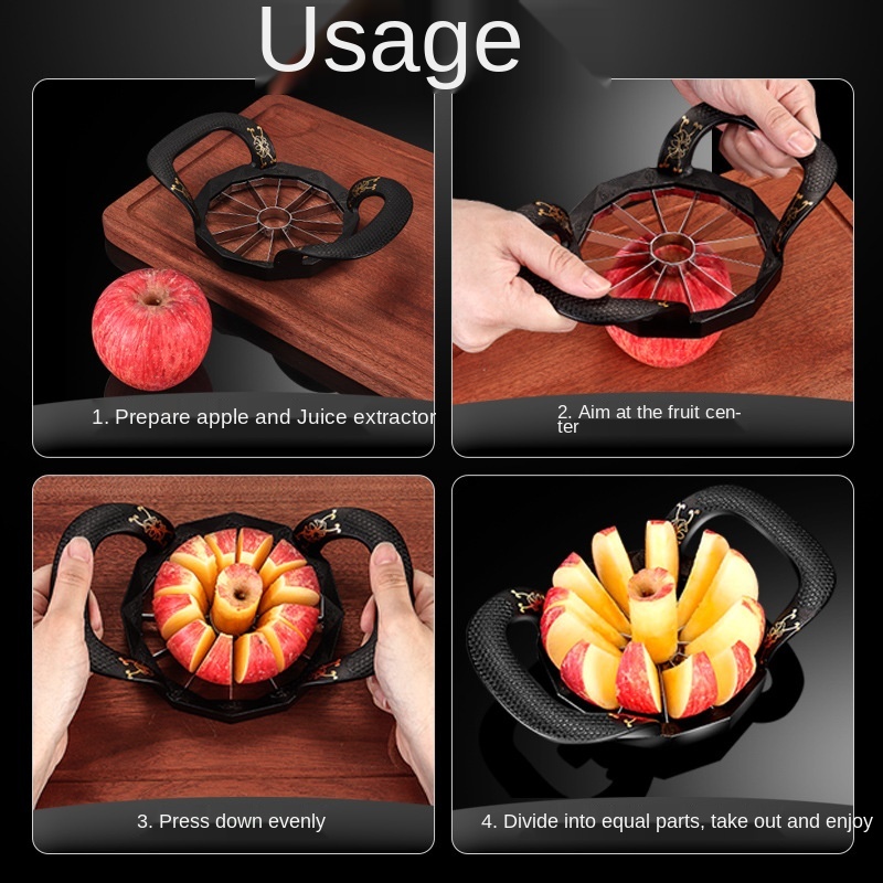 High quality zinc alloy apple  - đánh giá và giá Mango Splitter Tool