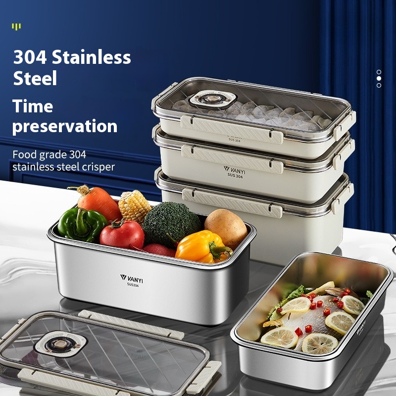 Stainless steel fresh-keeping  - đánh giá và giá Meal Prep Containers Xl