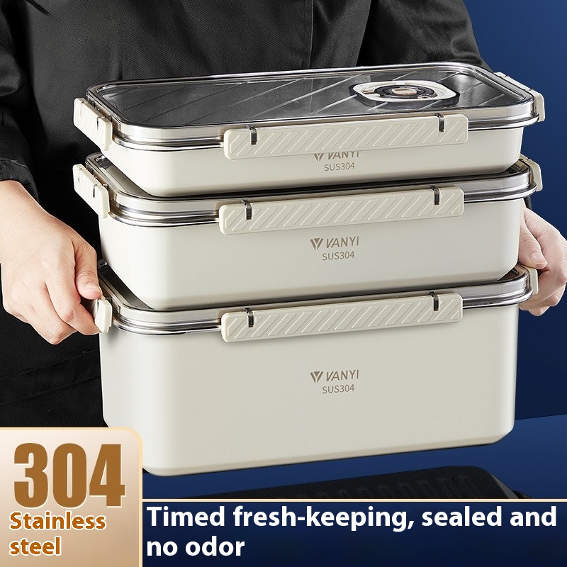 Stainless steel fresh-keeping  - đánh giá và giá Meal Prep Containers Xl