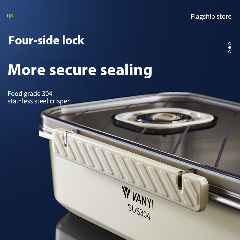 Stainless steel fresh-keeping  - đánh giá và giá Meal Prep Containers Xl