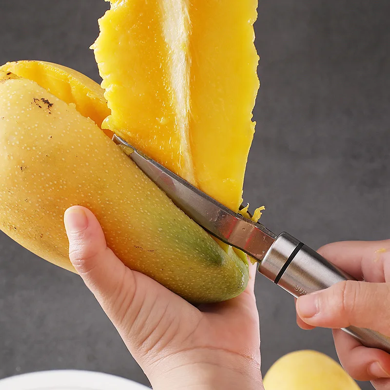 Mango Slicer peeler Mango Spli - đánh giá và giá Mango Splitter Tool