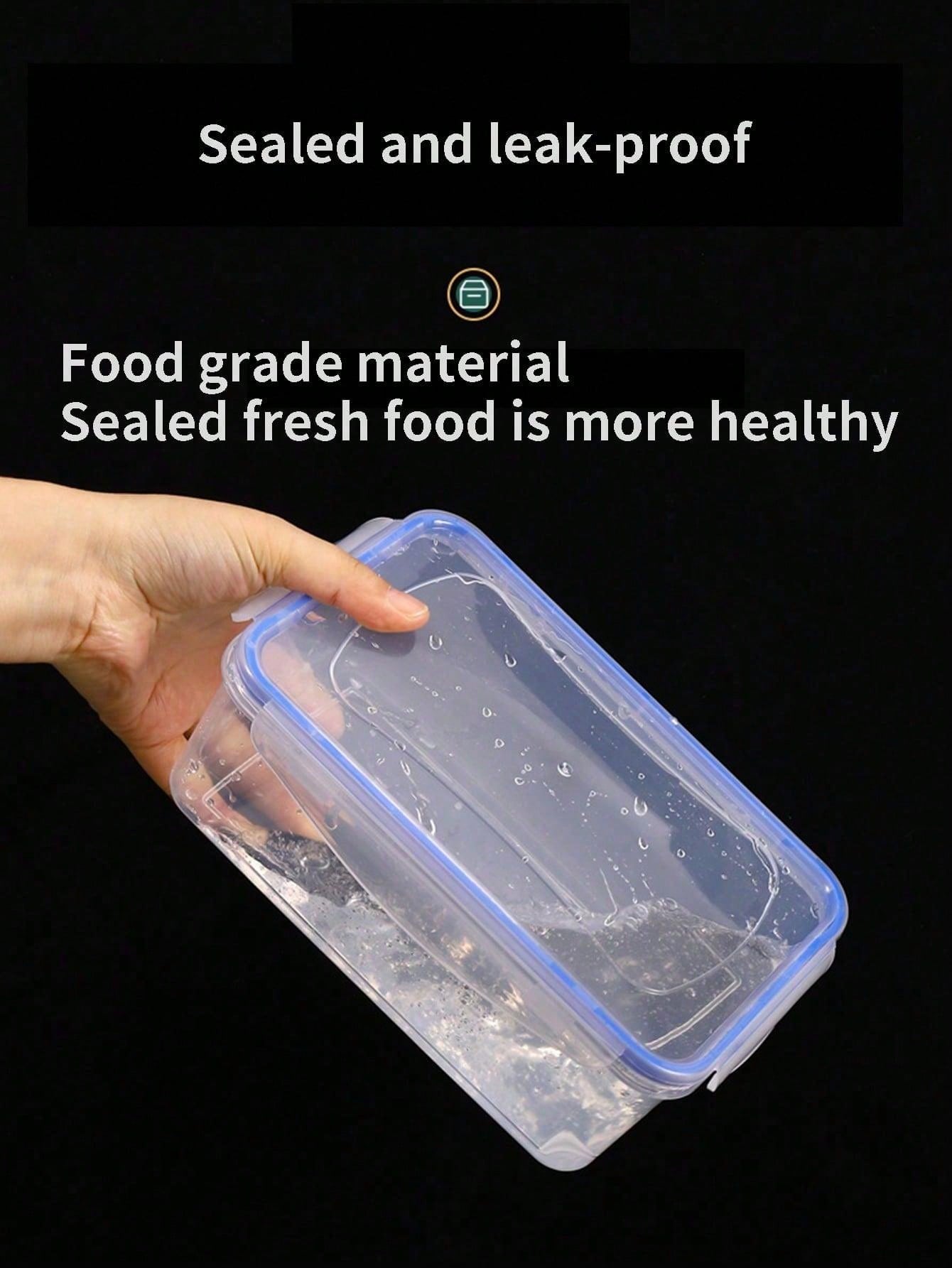 Sealed rectangular refrigerato - đánh giá và giá Meal Prep Containers Xl