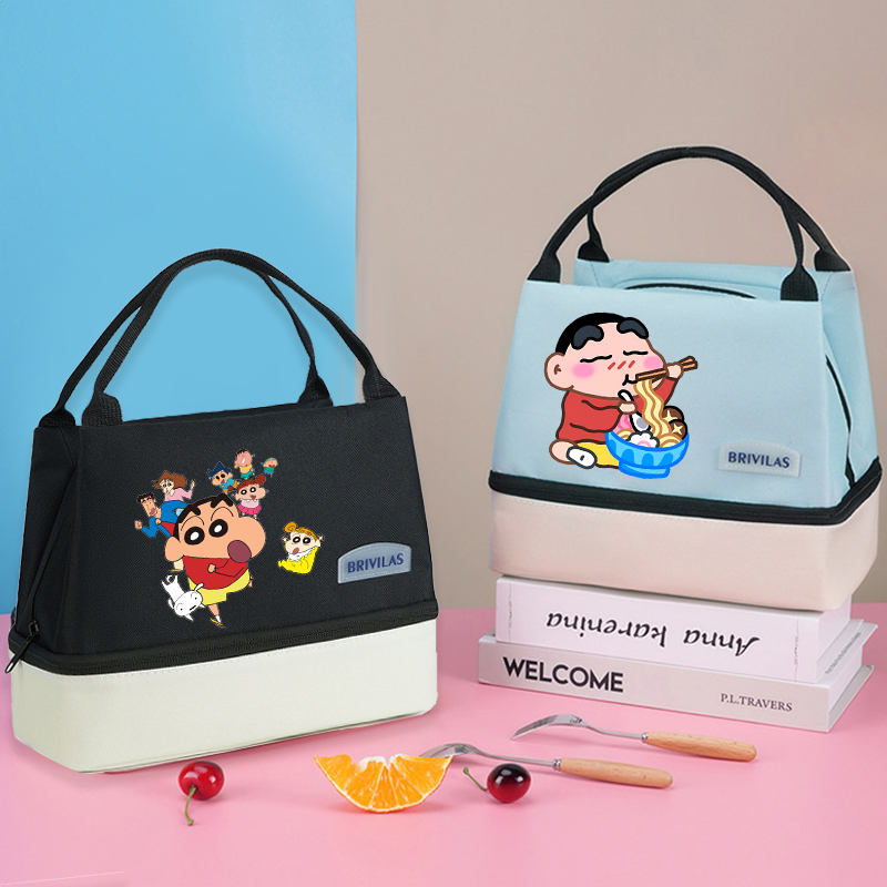 Crayon Shin-chan Lunch Bag man - đánh giá và giá Meal Prep Bag