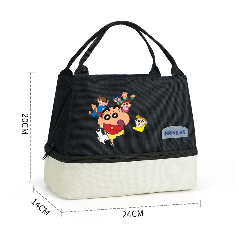 Crayon Shin-chan Lunch Bag man - đánh giá và giá Meal Prep Bag