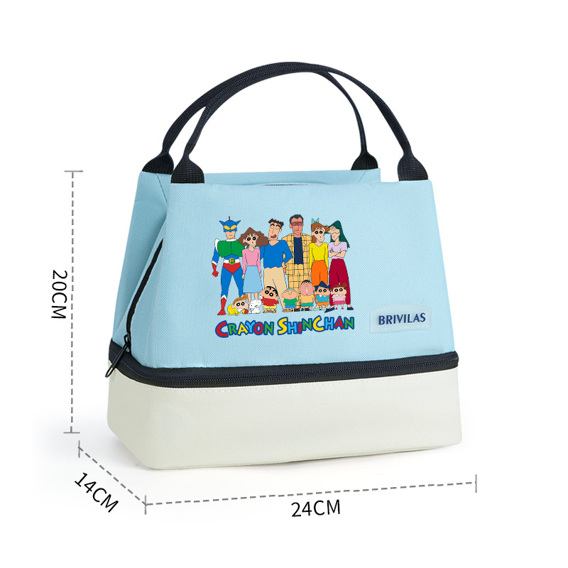 Crayon Shin-chan Lunch Bag man - đánh giá và giá Meal Prep Bag