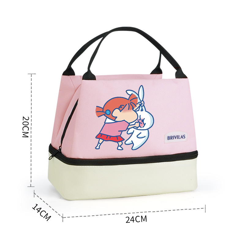 Crayon Shin-chan Lunch Bag man - đánh giá và giá Meal Prep Bag